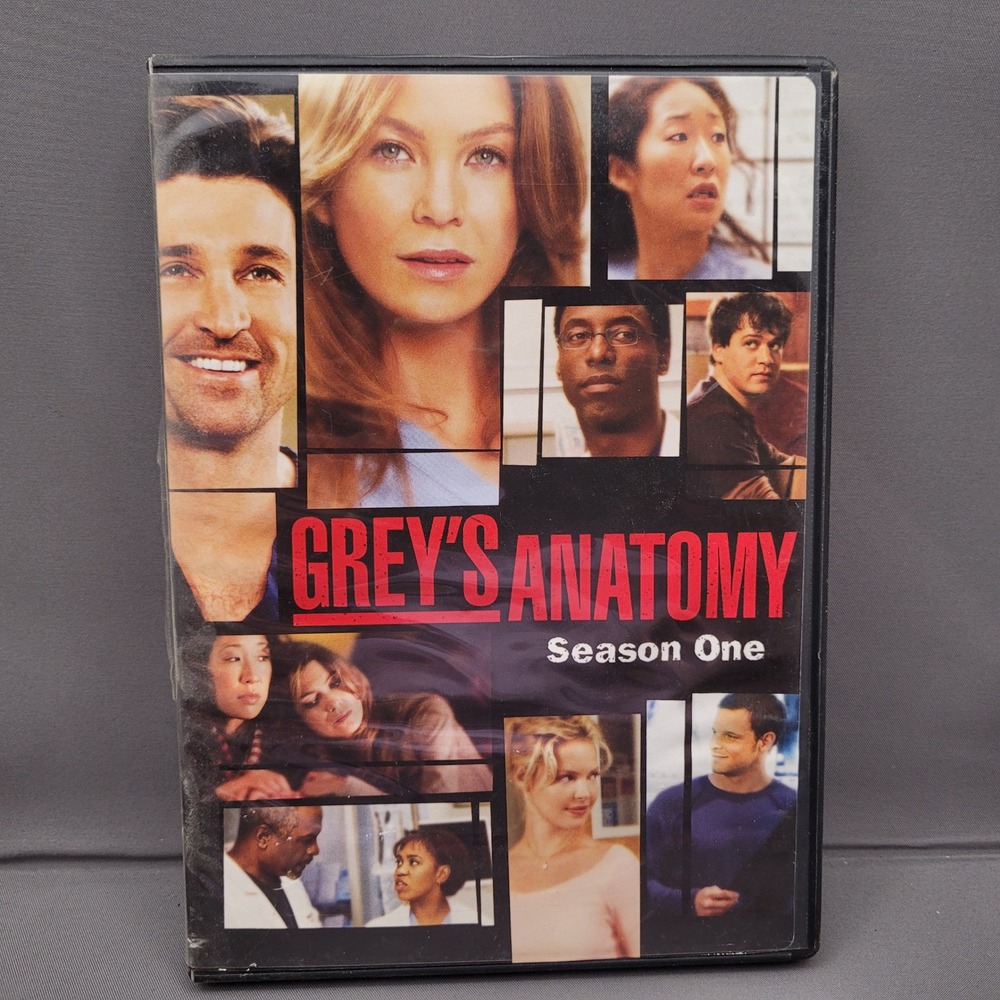 Grey's Anatomy Season One (DVD, 2006) Pompeo Dempsey Oh